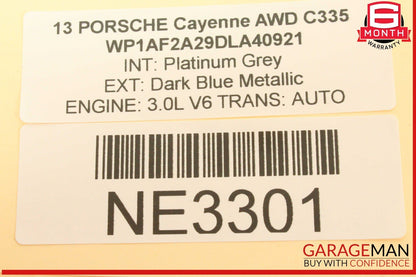 10-18 Porsche Cayenne 958 AWD Front Right Seat Control Switch 7PP959748M OEM