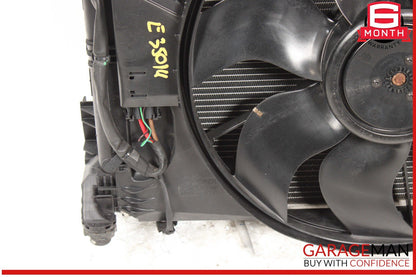 10-17 Mercedes W212 E350 Engine Cooling Radiator A/C Air Condenser Assy OEM