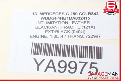 12-14 Mercedes W204 C250 C350 C63 AMG LED Rear Right Side Tail Light Lamp OEM