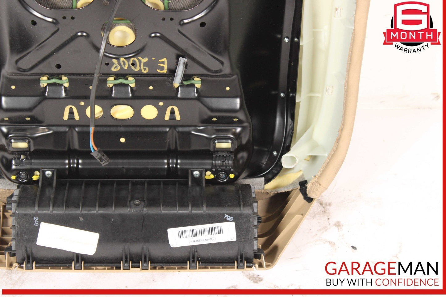 07-09 Mercedes W211 E350 E550 Seat Cushion Bottom Lower Front Right Side OEM