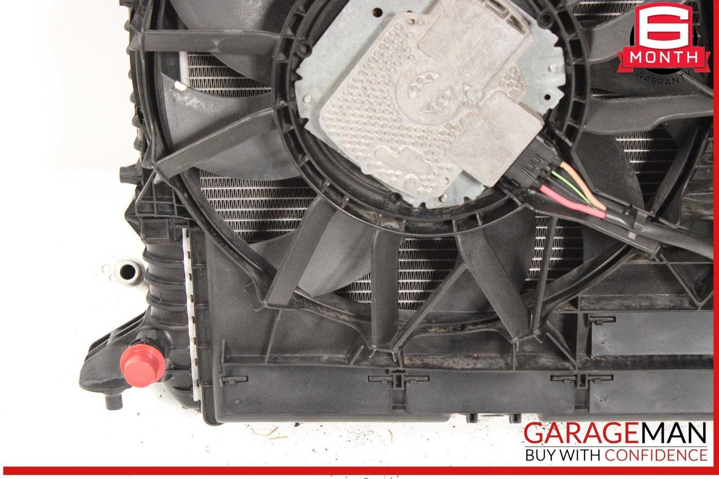 12-18 Audi A8 A7 Engine Cooling Radiator w/ Fan Assembly OEM