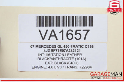06-12 Mercedes X164 GL450 4MATIC Rear AC Heater Climate Control Vent Switch Trim