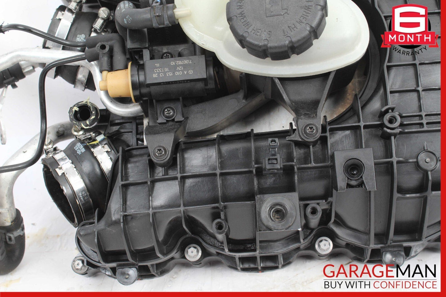 Mercedes GL450 E550 Air Intake Manifold Distributor Engine Intercooler Radiator