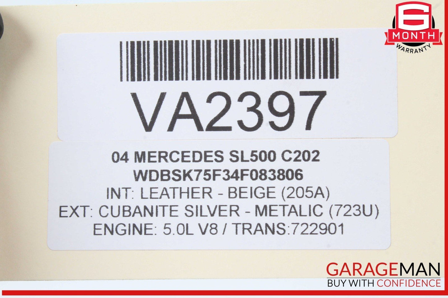 03-12 Mercedes R230 SL500 SL55 AMG Front Left SAM Fuse Box Control Module OEM