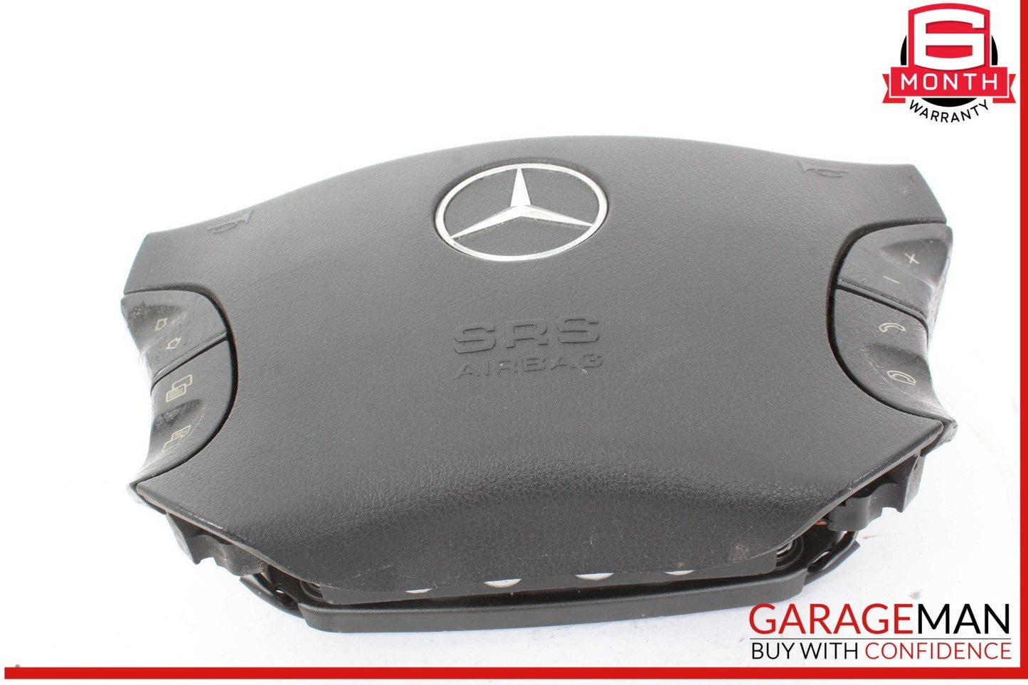 03-06 Mercedes W220 S500 S430 CL500 S55 AMG Steering Wheel Air Bag Airbag Black