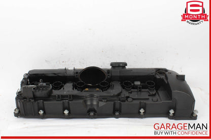 07-13 BMW X3 X5 F25 Engine Valve Cover Black 7552281 OEM