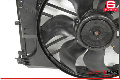 08-20 Mercedes W204 C250 Engine Radiator Cooling Fan Motor Shroud Assy OEM