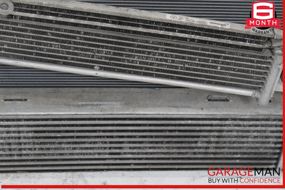 11-13 Mercedes W212 E350 Engine Motor Cooling Radiator AC A/C Condenser Assembly