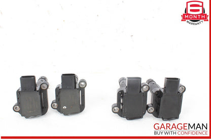 12-15 Mercedes W204 C250 Engine Ignition Coil Spark Plug 0001502580 Set of 4 OEM