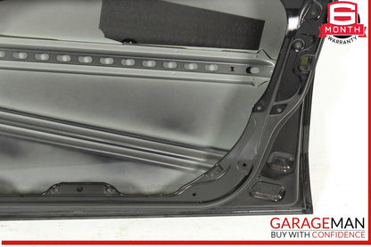 10-16 Mercedes W212 E350 Front Right Passenger Side Exterior Door Shell Black