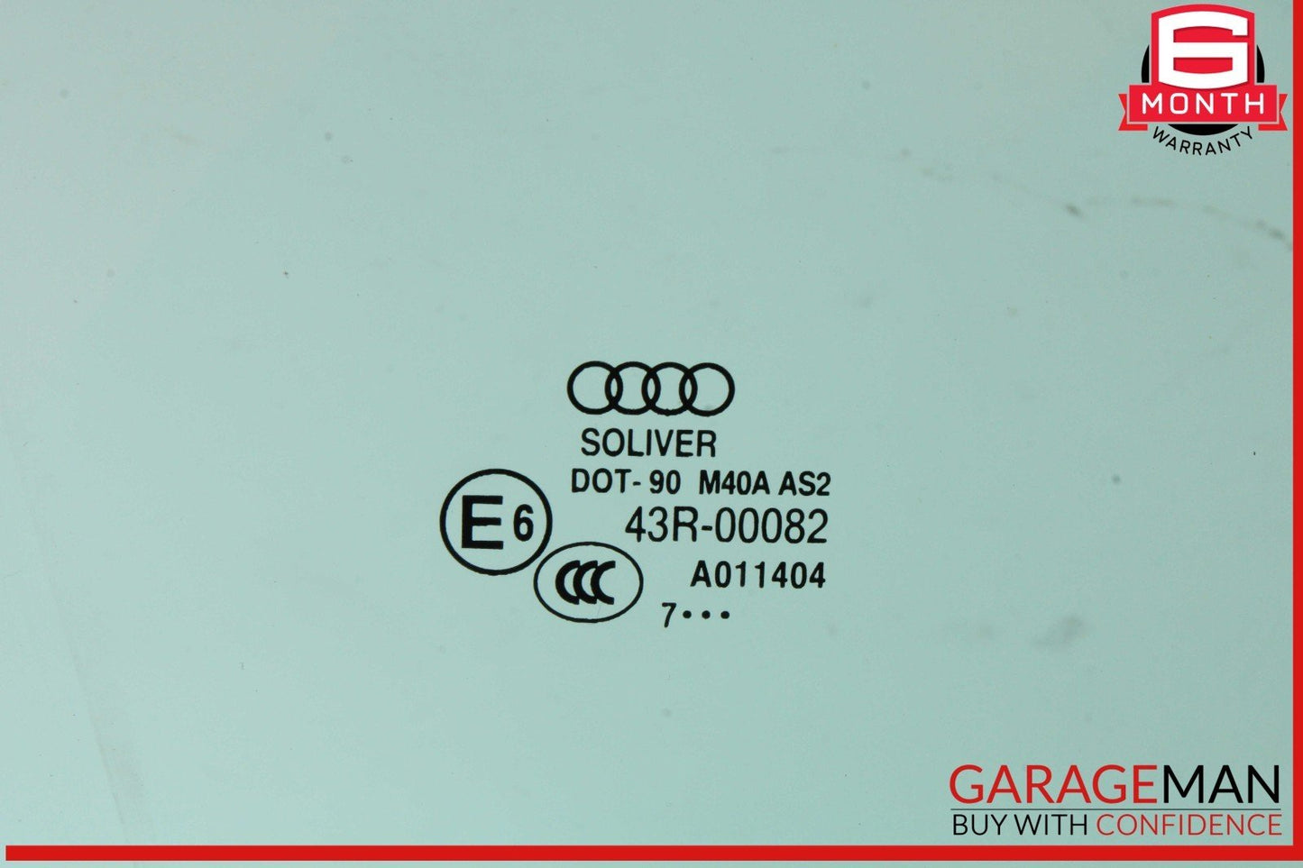 15-18 Audi Q3 Quattro Front Right Passenger Side Door Window Glass 43R00082 OEM