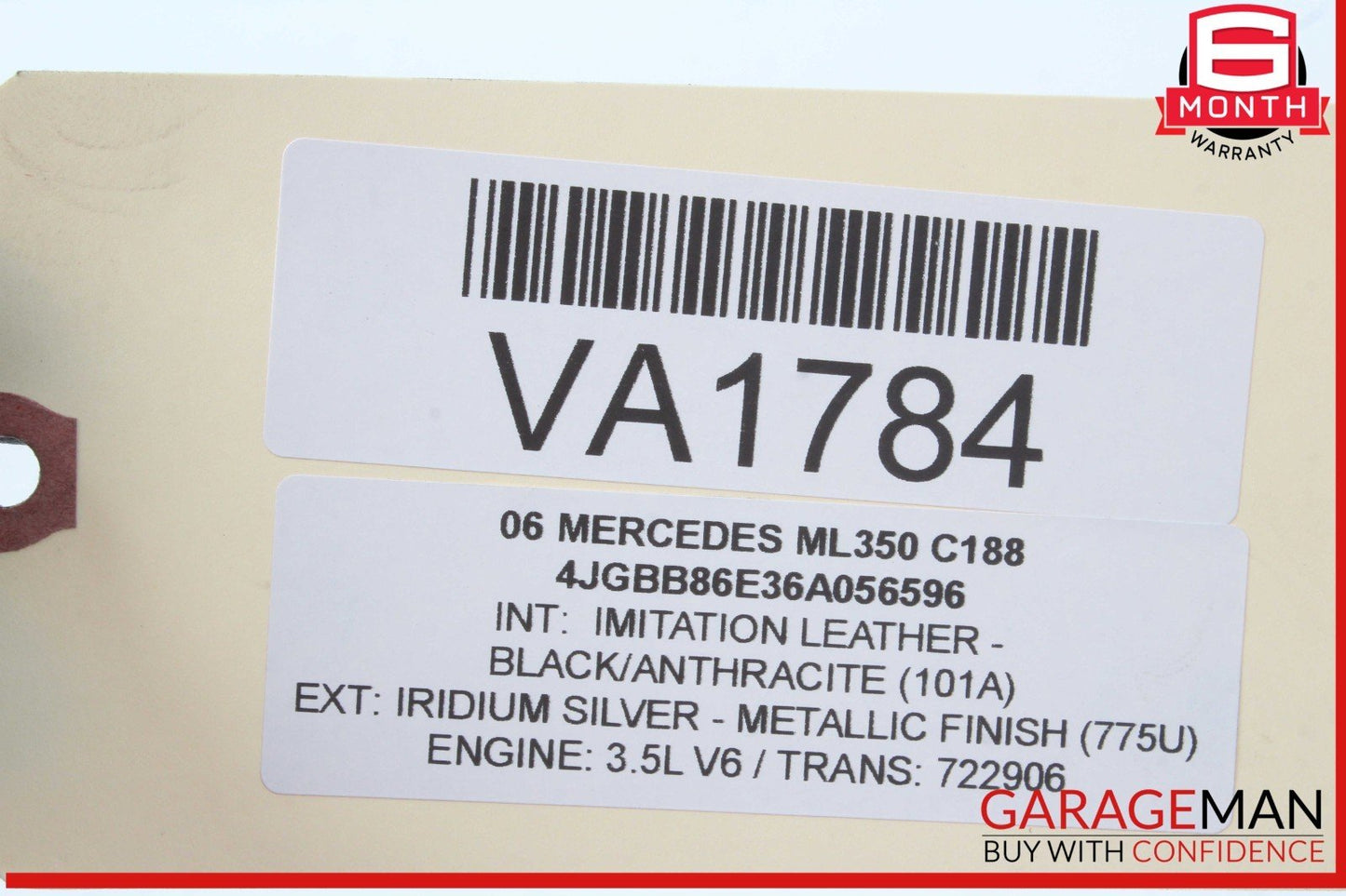 06-13 Mercedes W164 ML450 Rear Right or Left Side Suspension Upper Control Arm