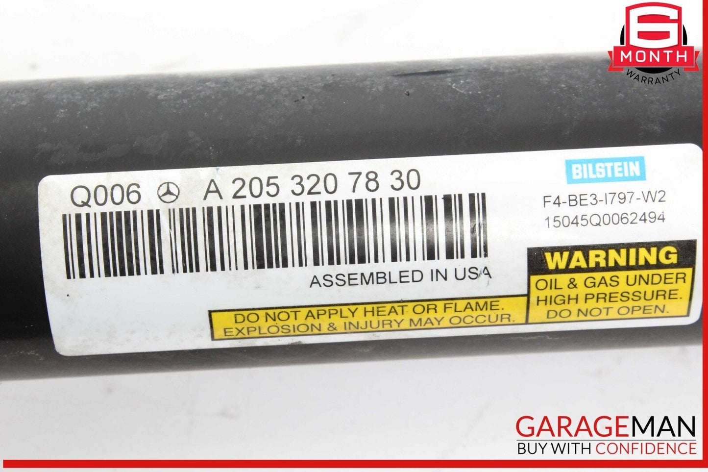 15-20 Mercedes W205 C300 C350e Rear Left & Right Shock Strut Absorber Set OEM