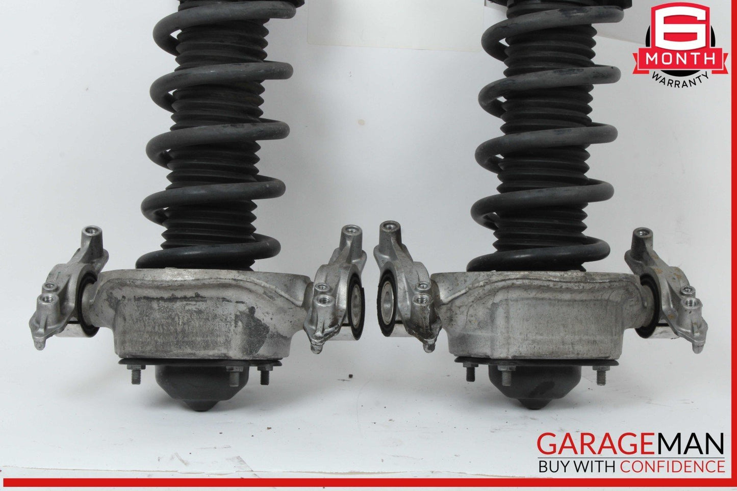 11-18 Porsche Cayenne 958 Rear Left and Rear Right Shock Strut Absorber Set OEM