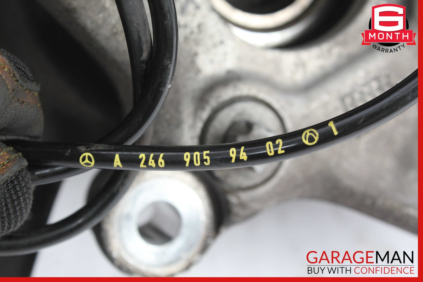 14-19 Mercedes W117 CLA45 4Matic Rear Left Wheel Carrier Spindle Knuckle Hub