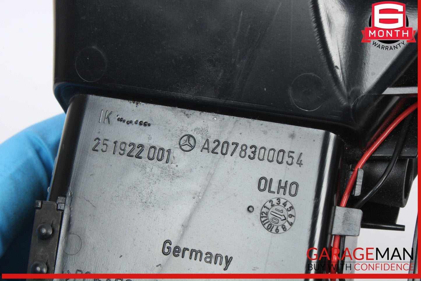 10-13 Mercedes W207 E350 Center Dash Hazard Light A/C AC Air Vent Trim Grille