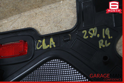 14-19 Mercedes W117 CLA250 Rear Left Interior Door Trim Panel Cover Assy Black