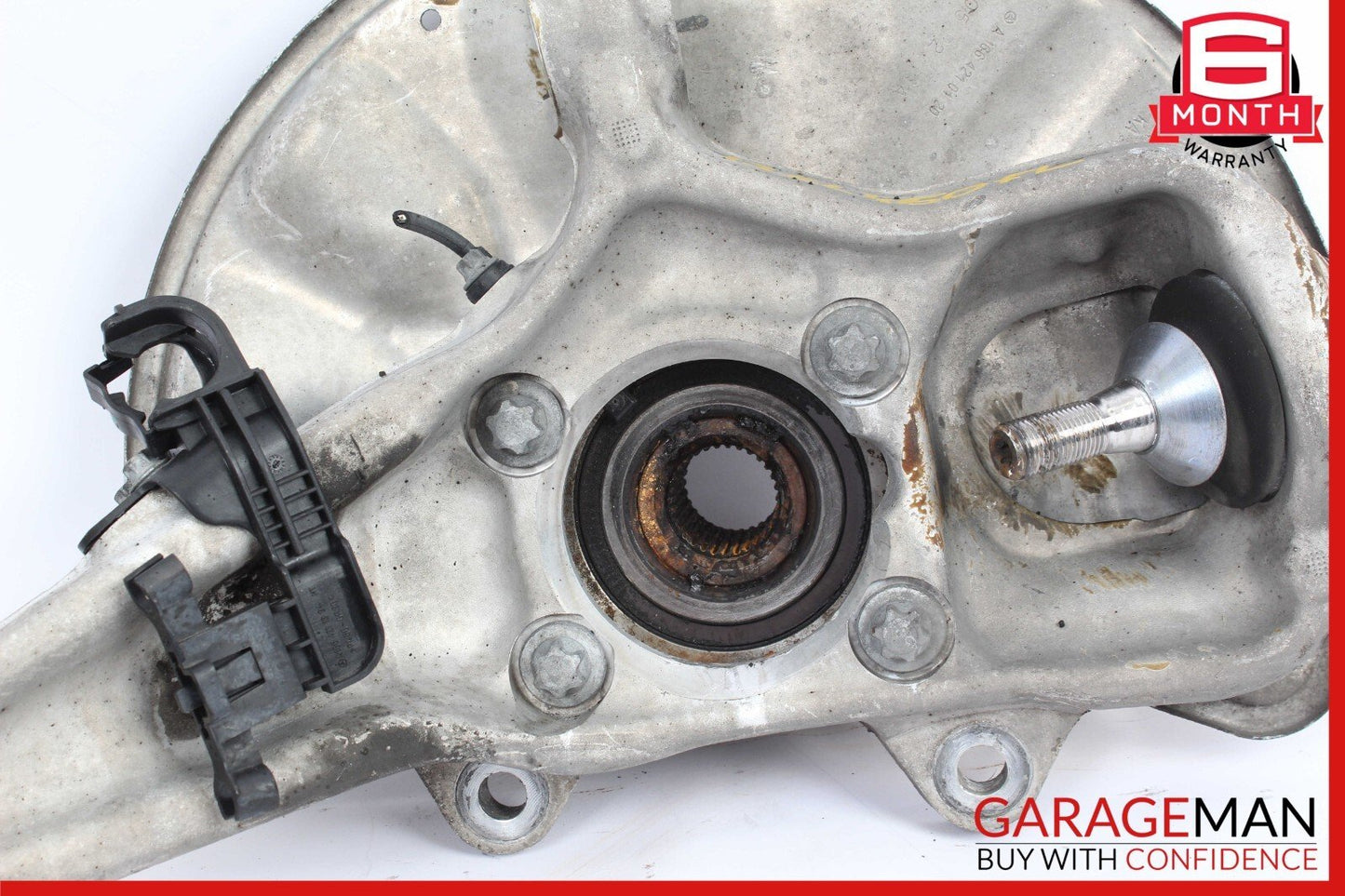 12-19 Mercedes X166 GL450 GLS550 Front Left Wheel Spindle Knuckle Hub Bearing
