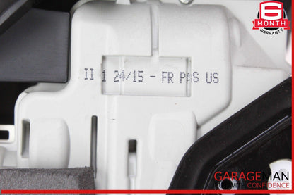 11-18 Audi A8 S8 Front Right Side Inner Door Panel Cover w/ Lock Latch & Motor