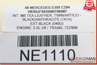 05-12 Mercedes W211 E350 C230 R350 Engine Motor Coolant Water Pump Assembly OEM