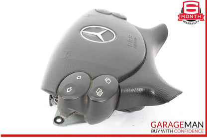 03-12 Mercedes W209 CLK55 CLS550 Steering Wheel Airbag Air Bag Black OEM