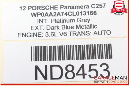 10-16 Porsche Panamera 970 Navigation GPS Radio CD Player Display Assembly OEM