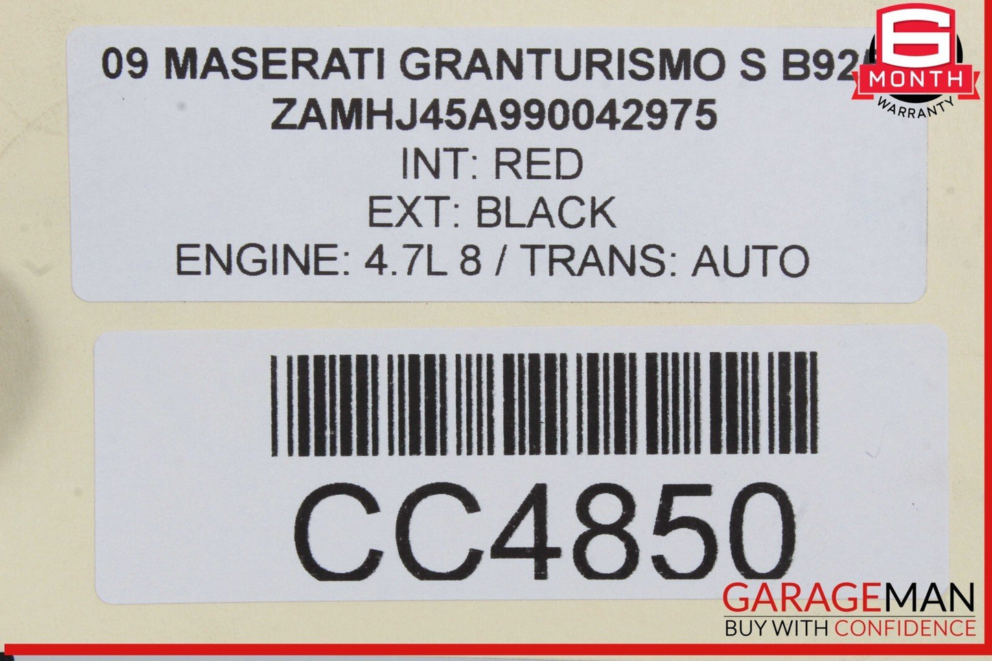 05-07 Maserati Quattroporte M139 F1 Rear Subframe Sub Frame Crossmember OEM