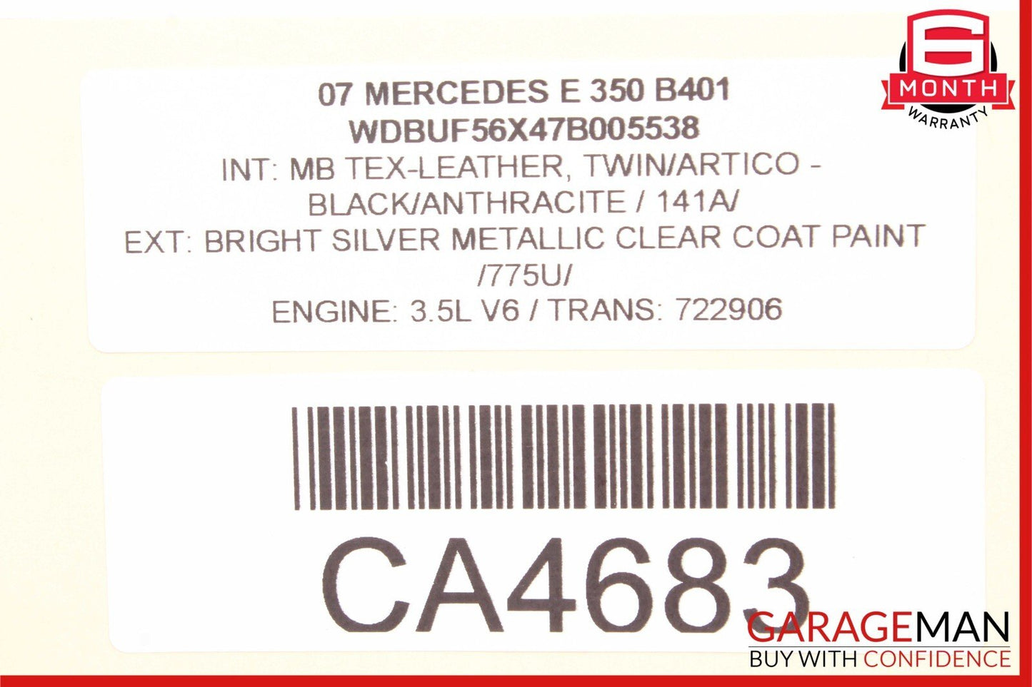 07-09 Mercedes W211 E350 E500 Front Right & Left Side Door Audio Sound Speakers