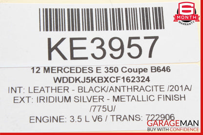10-20 Mercedes W207 E350 SL550 Front Right Window Regulator Motor 2078200642