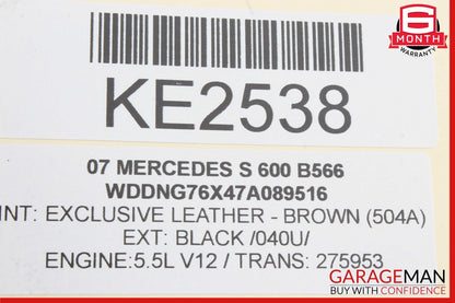 07-14 Mercedes W221 S600 CL550 Front Right Wheel Carrier Spindle Knuckle Hub RWD