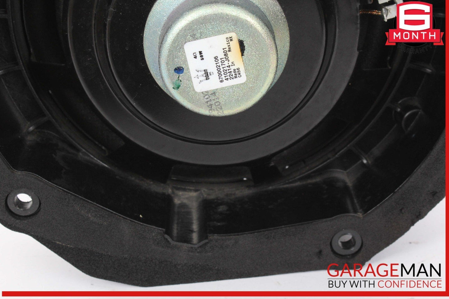 14-17 Maserati Quattroporte S Front or Rear Side Door Audio Sound Speaker Set