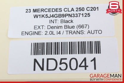 20-25 Mercedes W118 CLA250 GLB250 Front Right Passenger Side Dash Airbag Air Bag