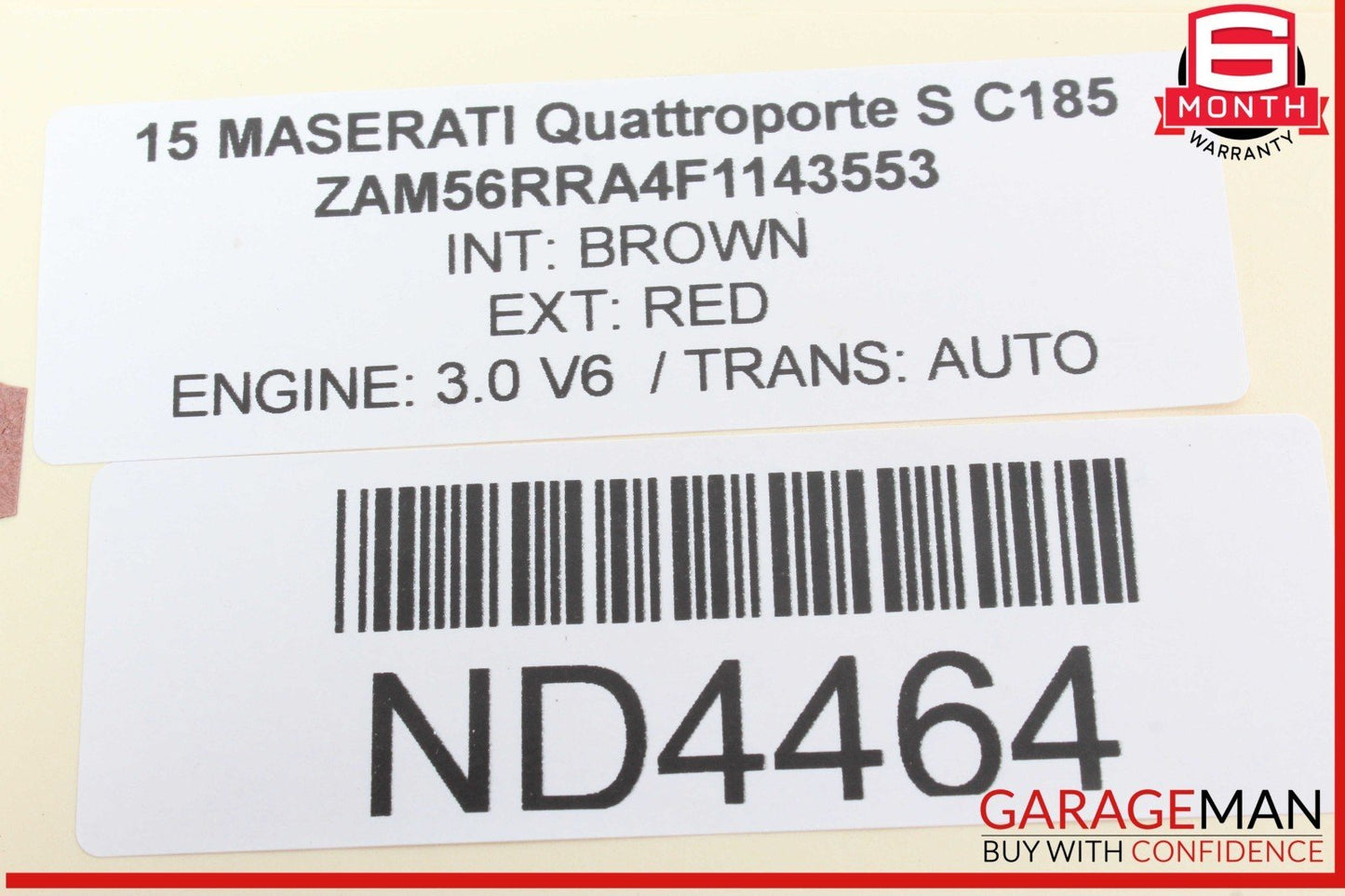 14-24 Maserati Quattroporte S Left Turbocharger Turbo Charger Manifold OEM