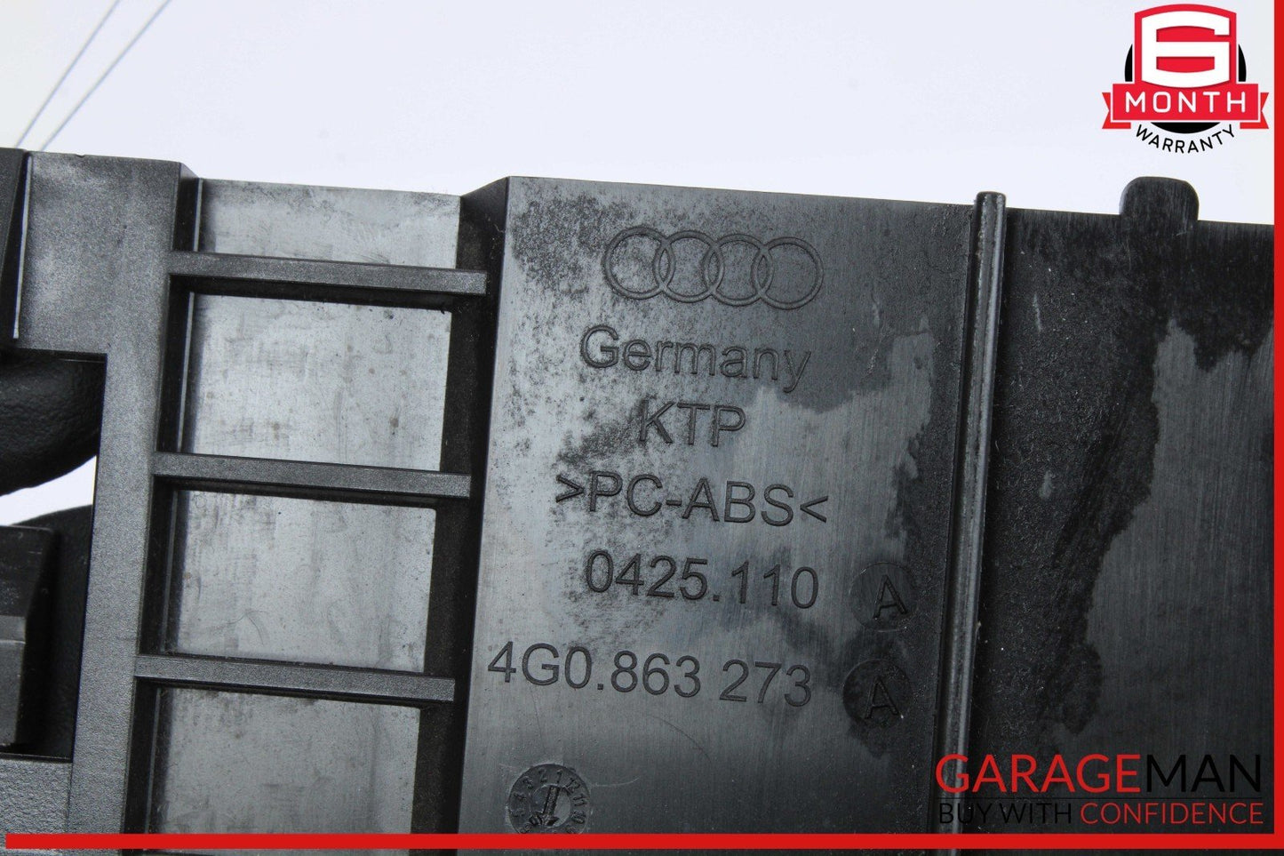 12-18 Audi A6 A7 Front Center Console Storage Bin Tray 4G0863273A OEM