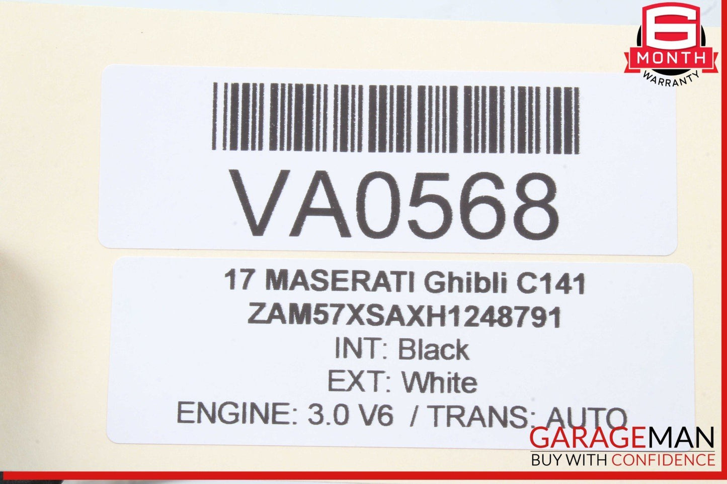 14-17 Maserati Ghibli Rear Right or Left Side Upper Control Arm OEM