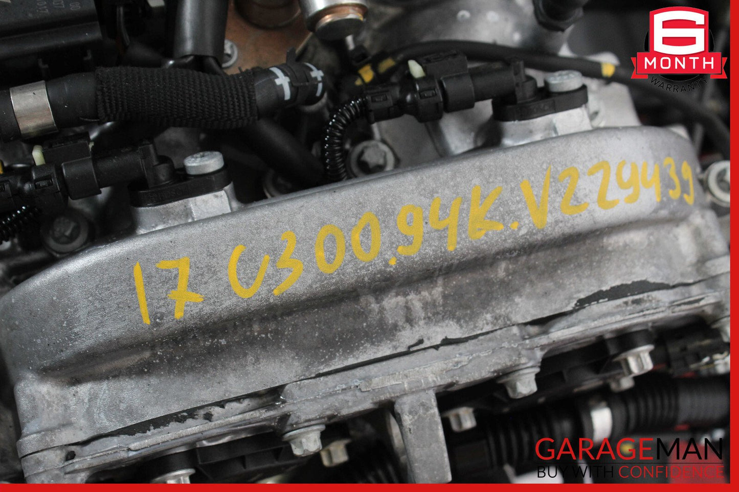 15-23 Mercedes W205 C300 E300 M274 Engine Motor Block Assembly 2.0 L4 94K