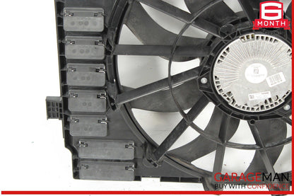 11-18 Porsche Cayenne 958 Engine Cooling Fan Motor Assembly 7P0121207A OEM