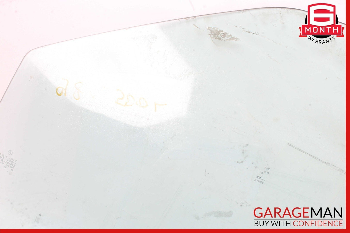 90-02 Mercedes R129 SL500 Front Left Side Door Window Auto Glass Clear OEM