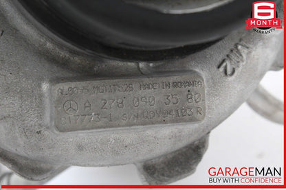 12-18 Mercedes W218 CLS550 E550 M278 Left Turbocharger Turbo Charger Manifold