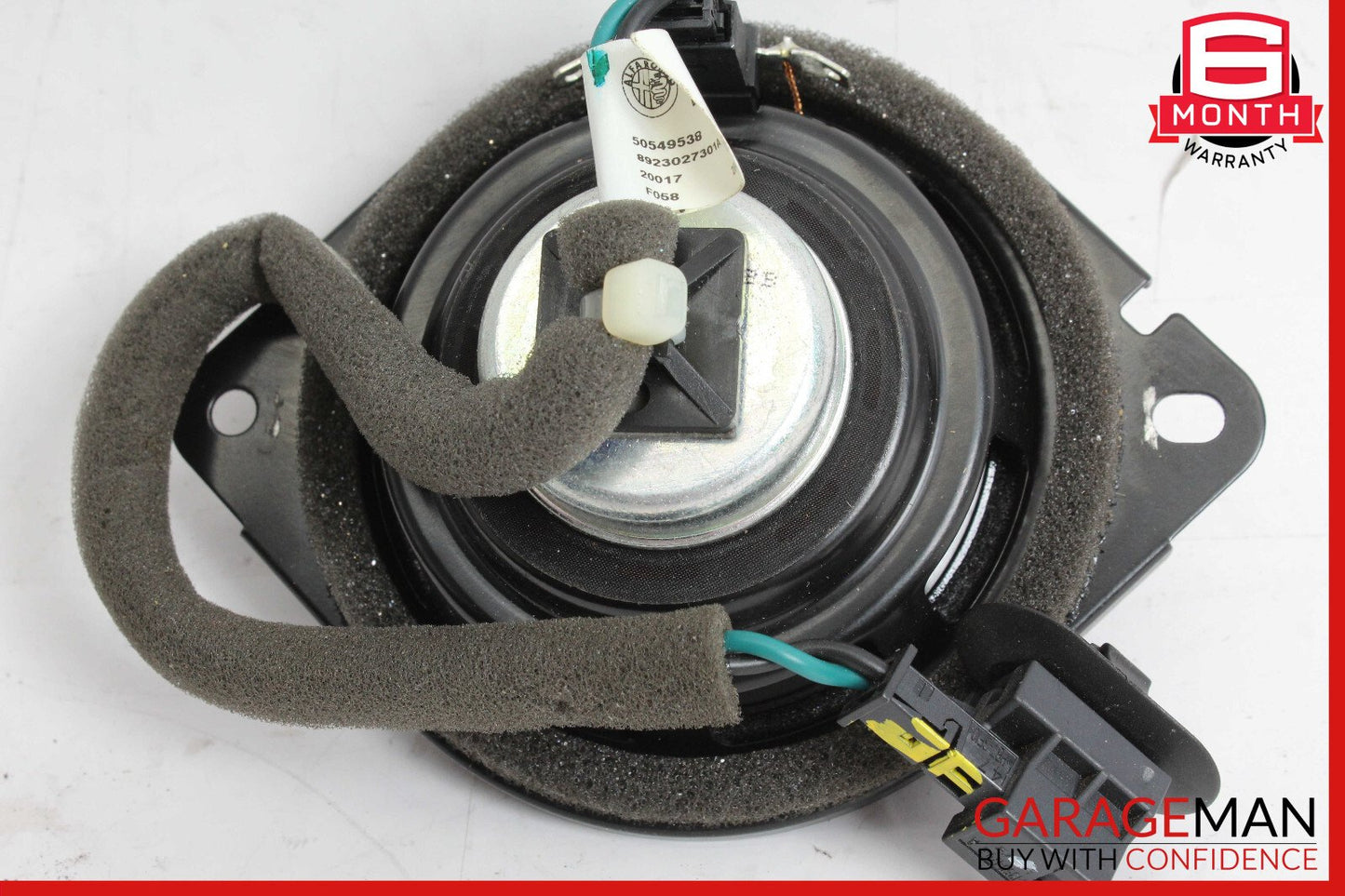 17-23 Alfa Romeo Stelvio Rear Right & Left Side Deck Shelf Tray Audio Speaker