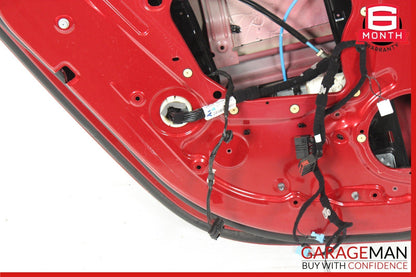 16-23 Jaguar XF Rear Left Driver Side Door Shell Panel Red OEM