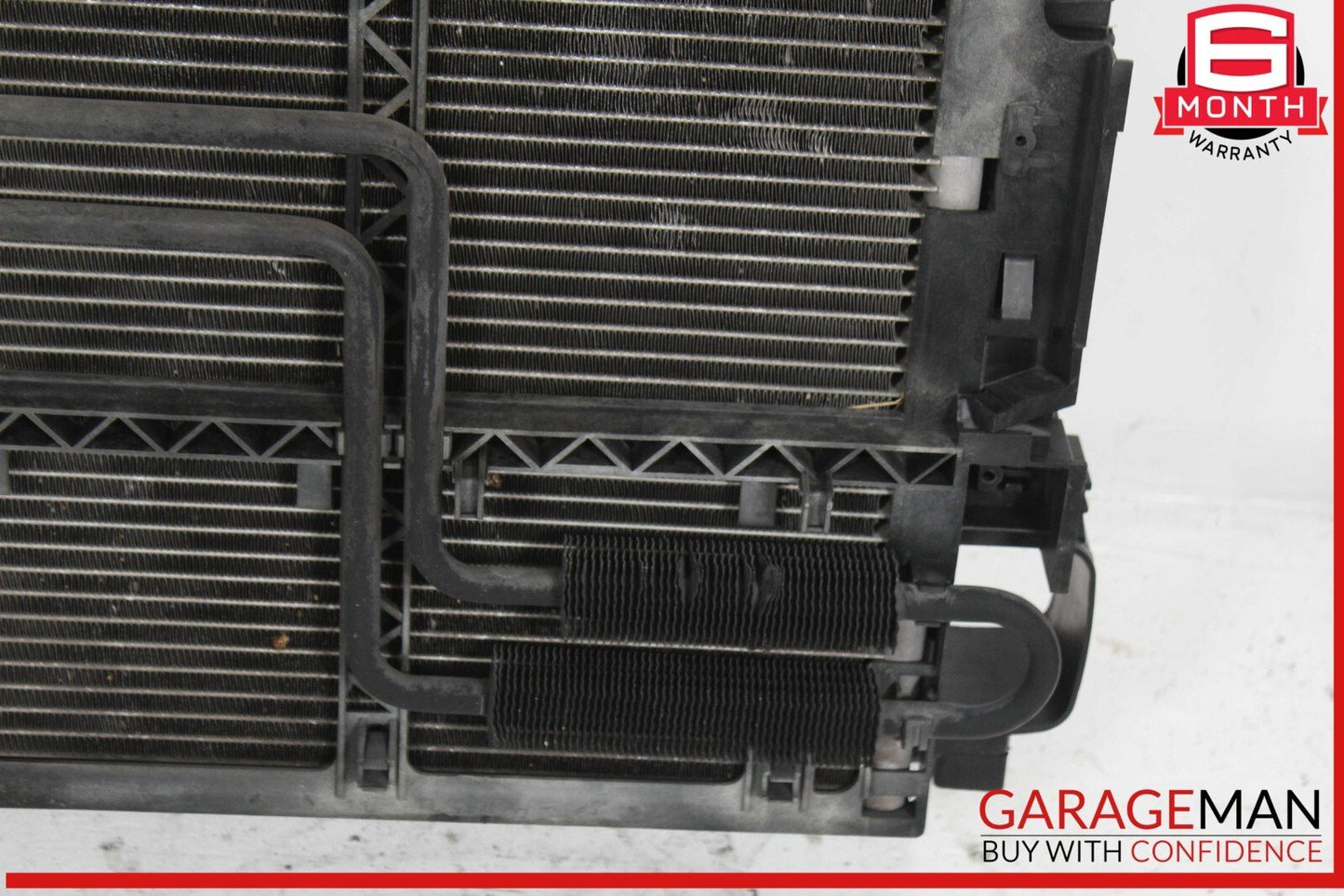 07-09 Mercedes W221 S550 Engine Cooling Radiator AC A/C Condenser Assembly OEM