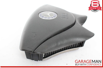 01-04 Mercedes R170 SLK320 SL500 Driver Steering Wheel Air Bag Airbag Black OEM
