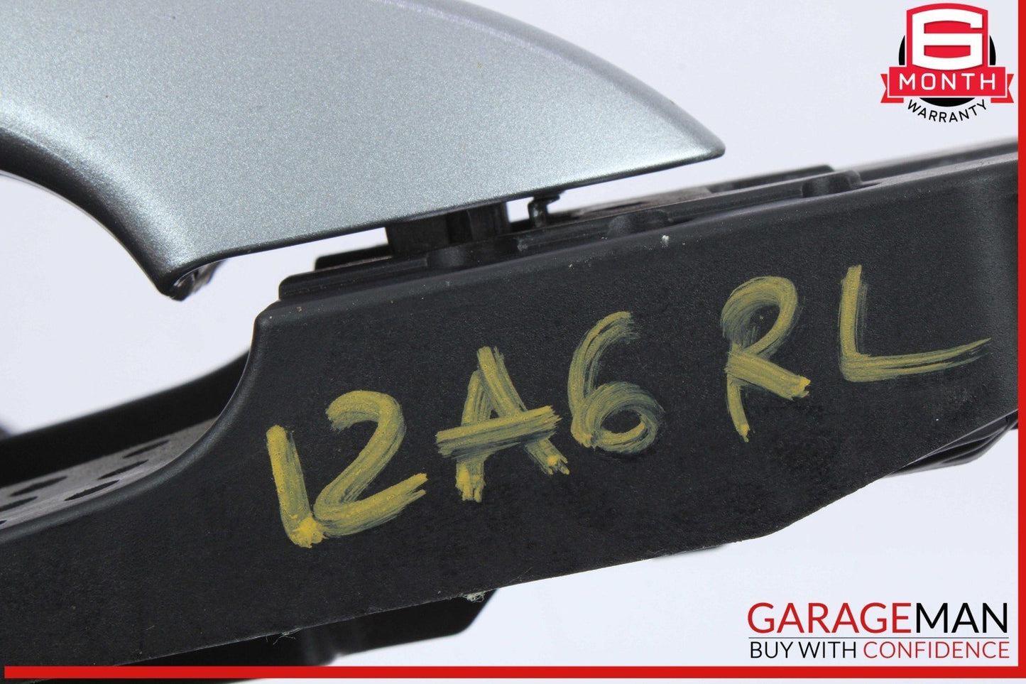 12-18 Audi A6 A7 Rear Left Driver Side Exterior Door Handle Gray 4H0837885 OEM