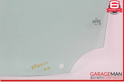 03-12 Mercedes R230 SL500 SL550 Front Right Passenger Side Door Window Glass OEM