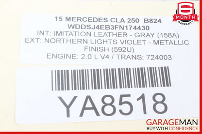14-19 Mercedes W117 CLA250 CLA200 Left Driver Side Rear View Door Mirror OEM