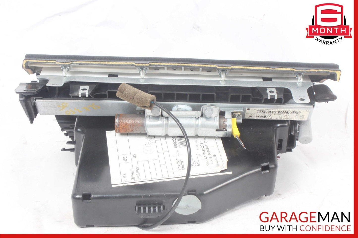 05-11 Mercedes R171 SLK350 SLK280 Dashboard Glove Box Storage Assembly Black OEM