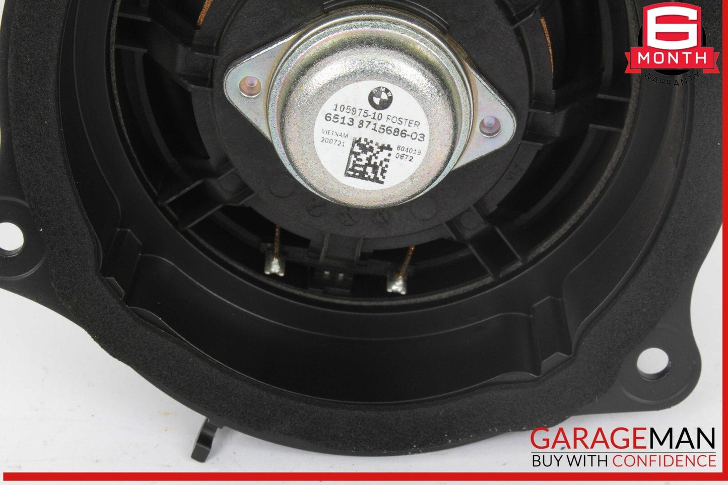 16-22 BMW X1 Front Right and Left Side Door Audio Sound Speaker Set of 2 OEM