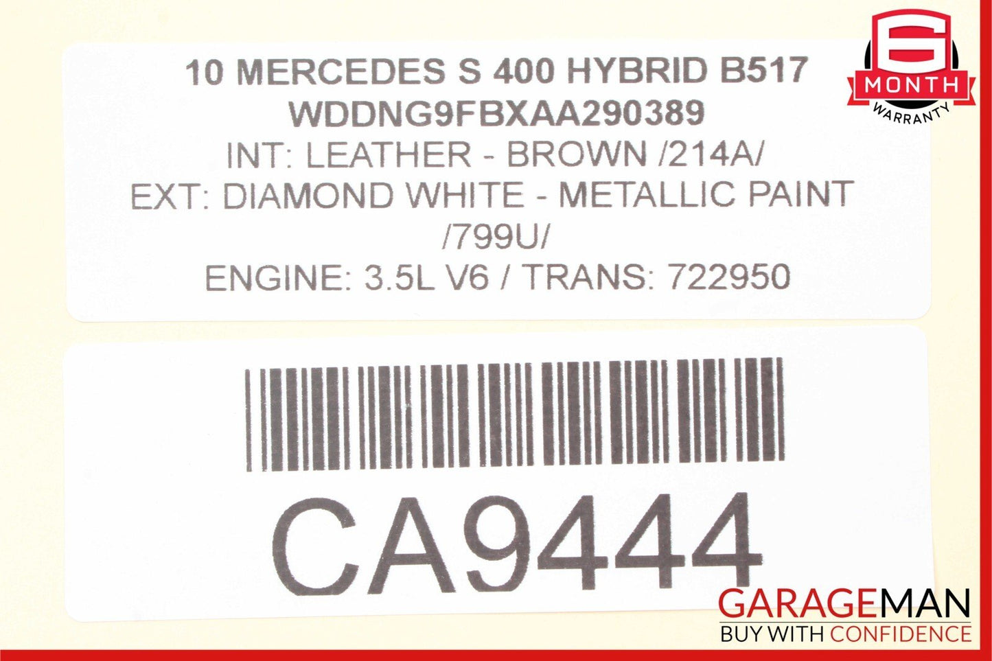 10-13 Mercedes W221 S400 S550 S350 Door Harness Front Left or Right Side OEM