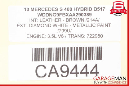 10-13 Mercedes W221 S400 S550 S350 Door Harness Front Left or Right Side OEM